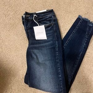 Size 26 KanCan High Rise Ankle Skinny